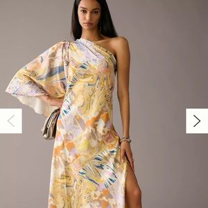 Mandira Wirk One-Shoulder Printed Dress
#4130935240001 small Anthropologie